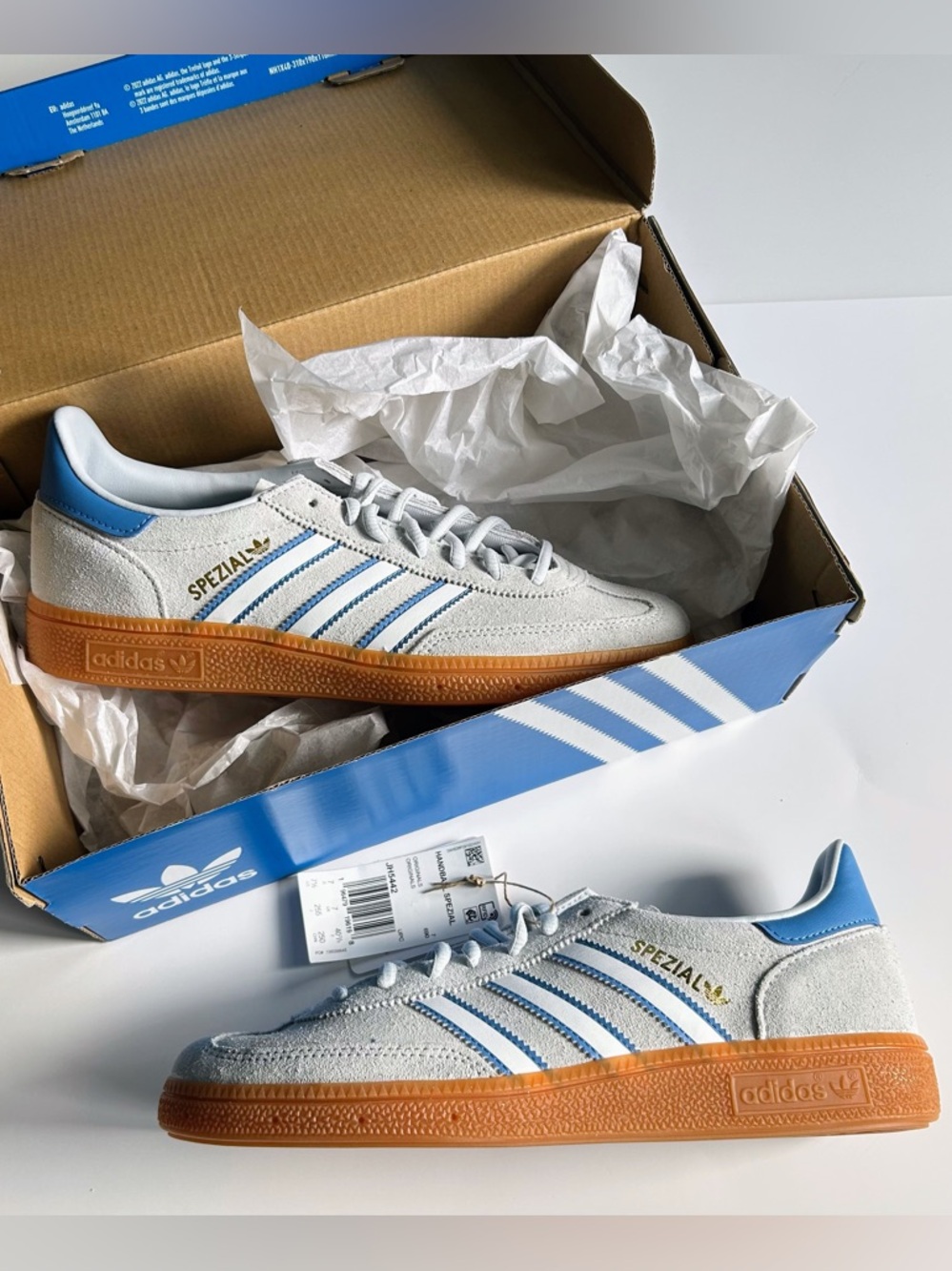 Adidas Originals Handball Spezial JH5442 Halo Blue - Women’s 9 (M 7.5) - NIB
